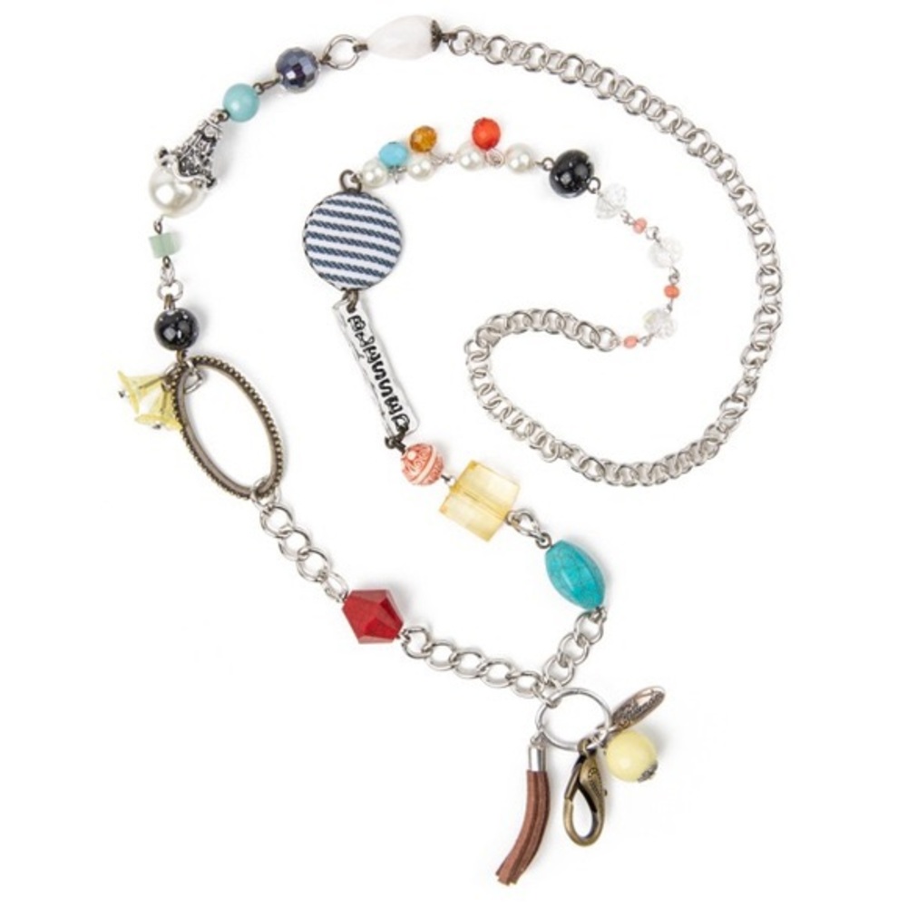 Plunder Madeline Long Blessed Charm Necklace